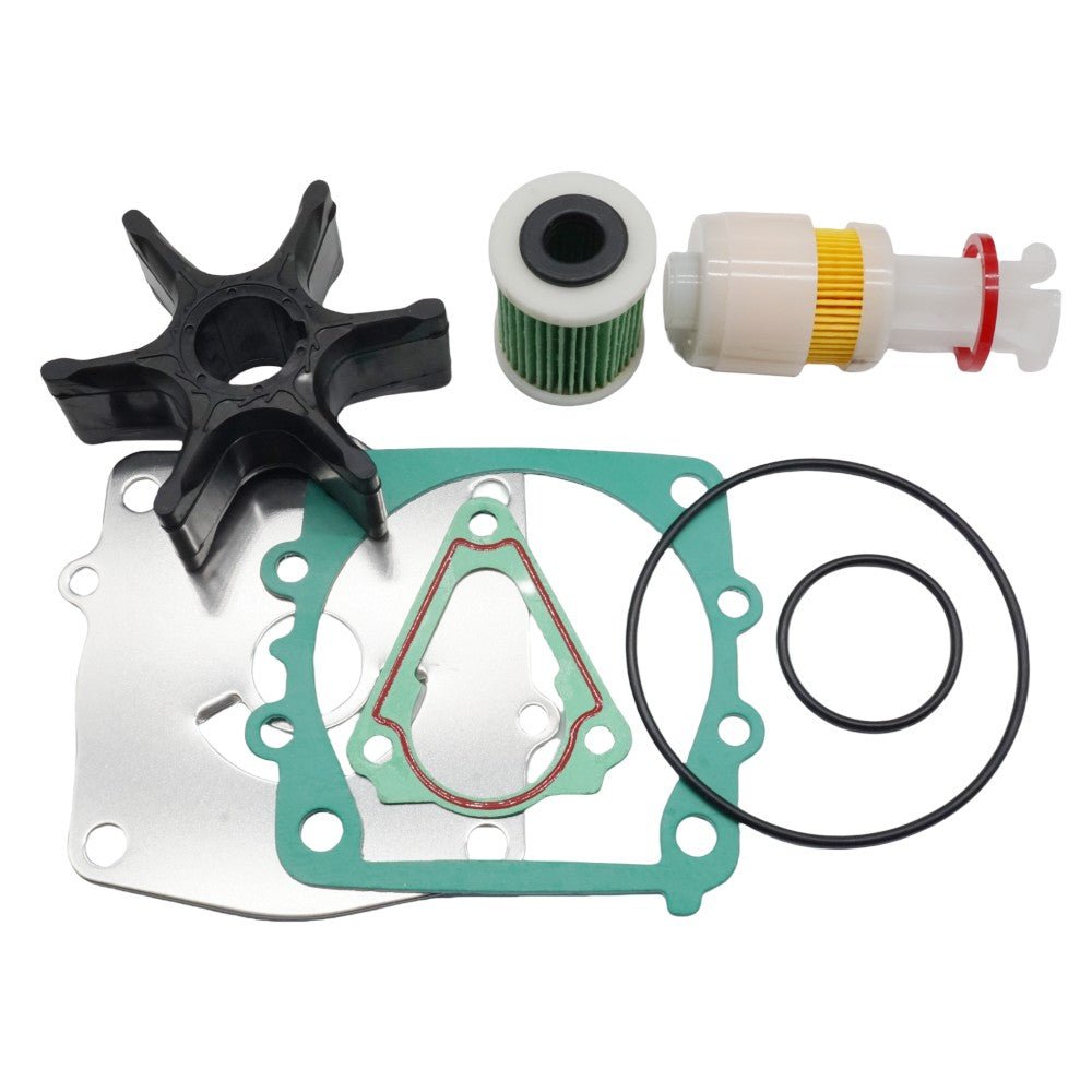 Water Pump Impeller Kit - Fits Yamaha 70 - 300 HP Outboards (Replaces 67F - 12411 - 01 - 00, 67F - 12411 - 00 - 00) - JLM Marine Boat Parts Limited