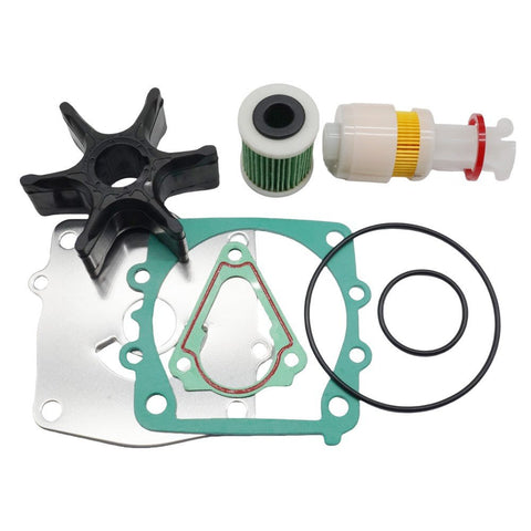 Water Pump Impeller Kit - Fits Yamaha 70 - 300 HP Outboards (Replaces 67F - 12411 - 01 - 00, 67F - 12411 - 00 - 00) - JLM Marine Boat Parts Limited