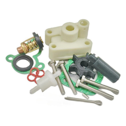 Water Pump Impeller Kit – Fits Yamaha 4HP/5HP 2 - Stroke, F4/F5/F6 4 - Stroke (Replaces 6E0 - W0078 - A2 - 00) - JLM Marine Boat Parts Limited