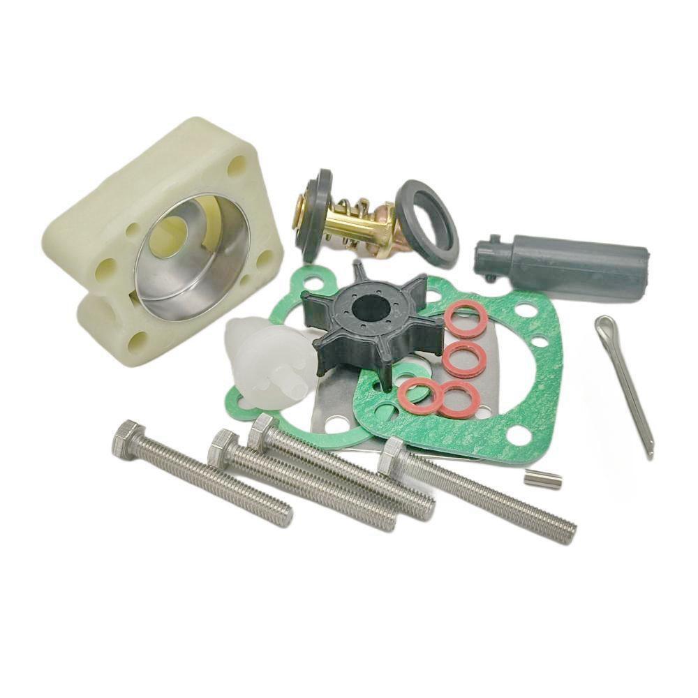 Water Pump Impeller Kit – Fits Yamaha 4HP/5HP 2 - Stroke, F4/F5/F6 4 - Stroke (Replaces 6E0 - W0078 - A2 - 00) - JLM Marine Boat Parts Limited