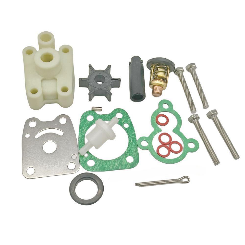 Water Pump Impeller Kit – Fits Yamaha 4HP/5HP 2 - Stroke, F4/F5/F6 4 - Stroke (Replaces 6E0 - W0078 - A2 - 00) - JLM Marine Boat Parts Limited