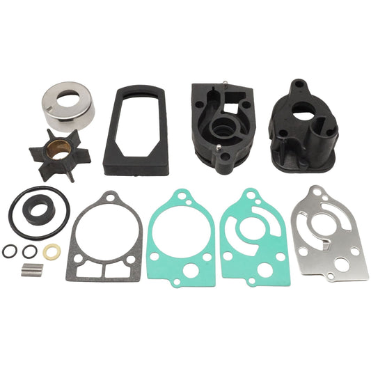 Water Pump Impeller Kit with Housing for Mercury 30 JET 35 40 45 50 60 65 70 HP 46-77177A3 - JLM MARINE