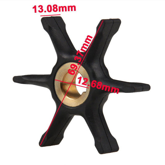 Water Pump Impeller – Fits Johnson/Evinrude OMC 10 - 25 HP (Replaces 375638, 389646, 775518) - JLM Marine Boat Parts Limited