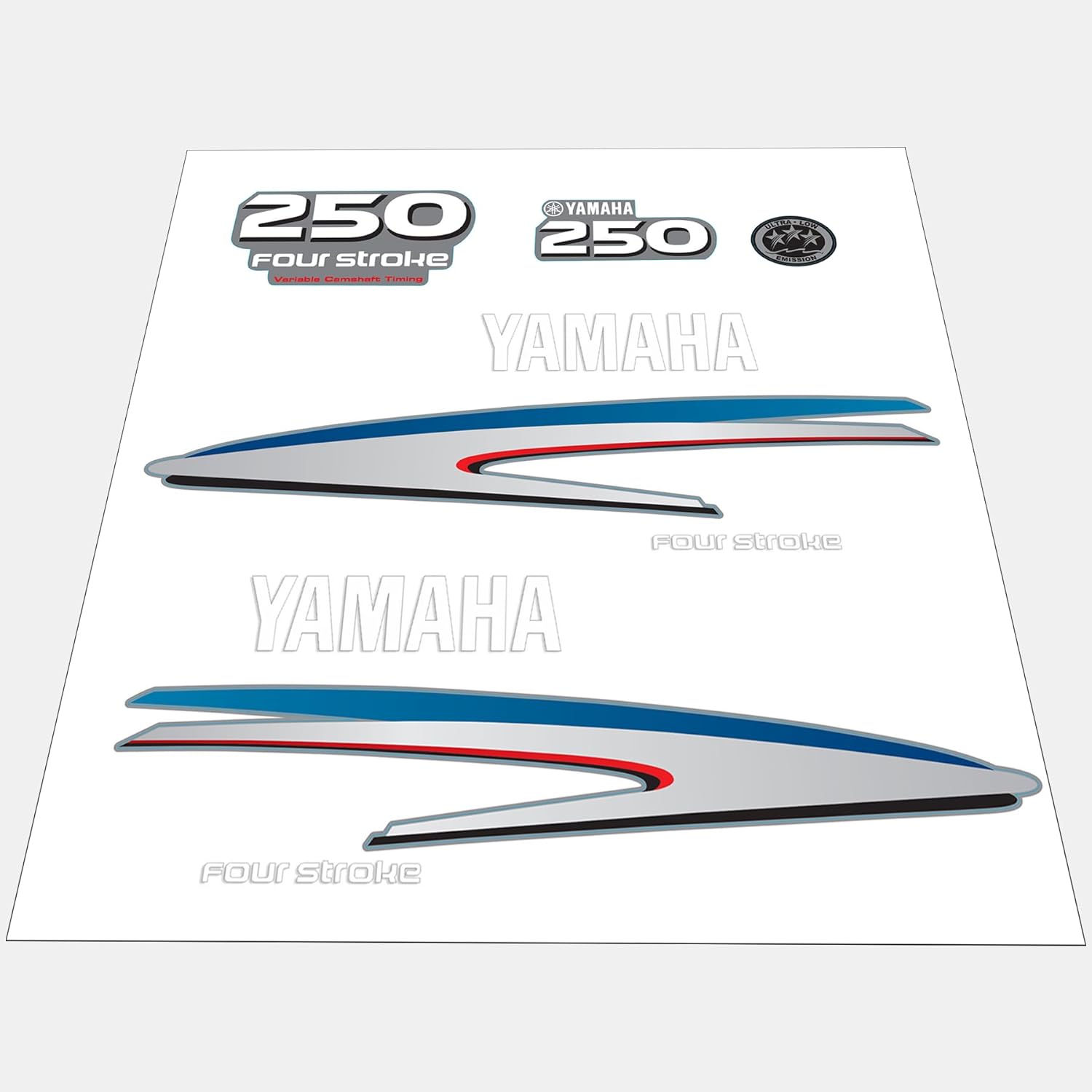Yamaha 250 HP 2002-2006 Sticker Set