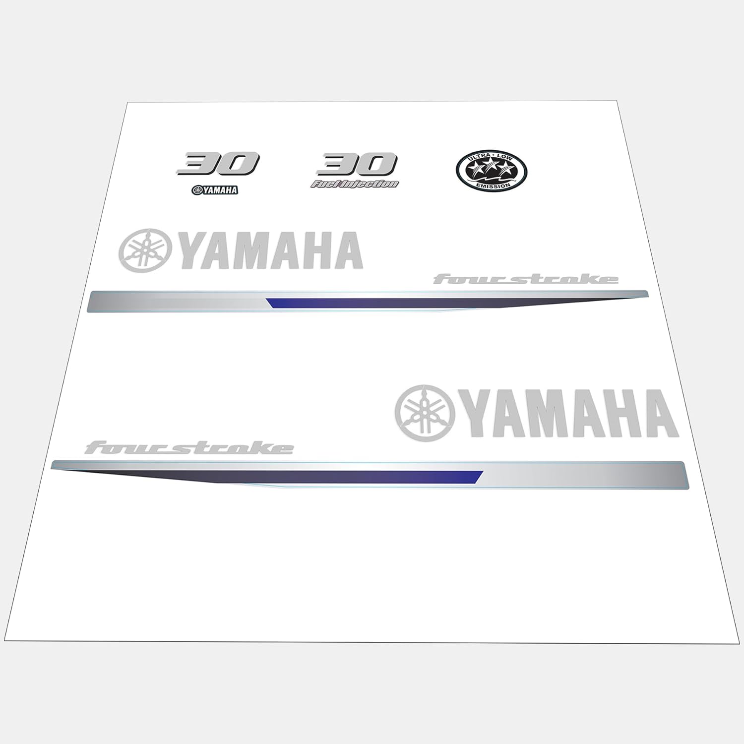 Yamaha 30 HP 1986-1991 Sticker Set