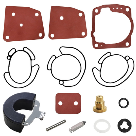 Carburetor Rebuild Kit – Fits Johnson/Evinrude V4/V6 90-175 HP (Replaces 438996, 18-7247)
