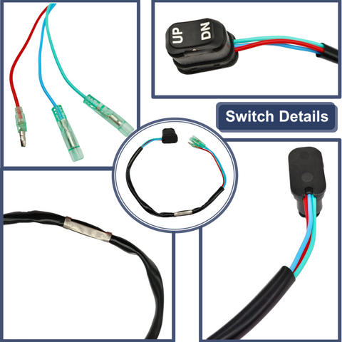 Trim & Tilt Switch for Mercury Mariner Outboard Motors 18286A43 JLM Marine