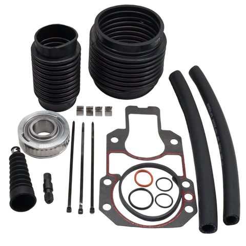 Transom Seal Bearing Bellows Kit with Hinge Pin Tool for MerCruiser Alpha 1 Gen 1 and R MR Alpha one SS Sterndrive           30-803097T1 JLM Marine