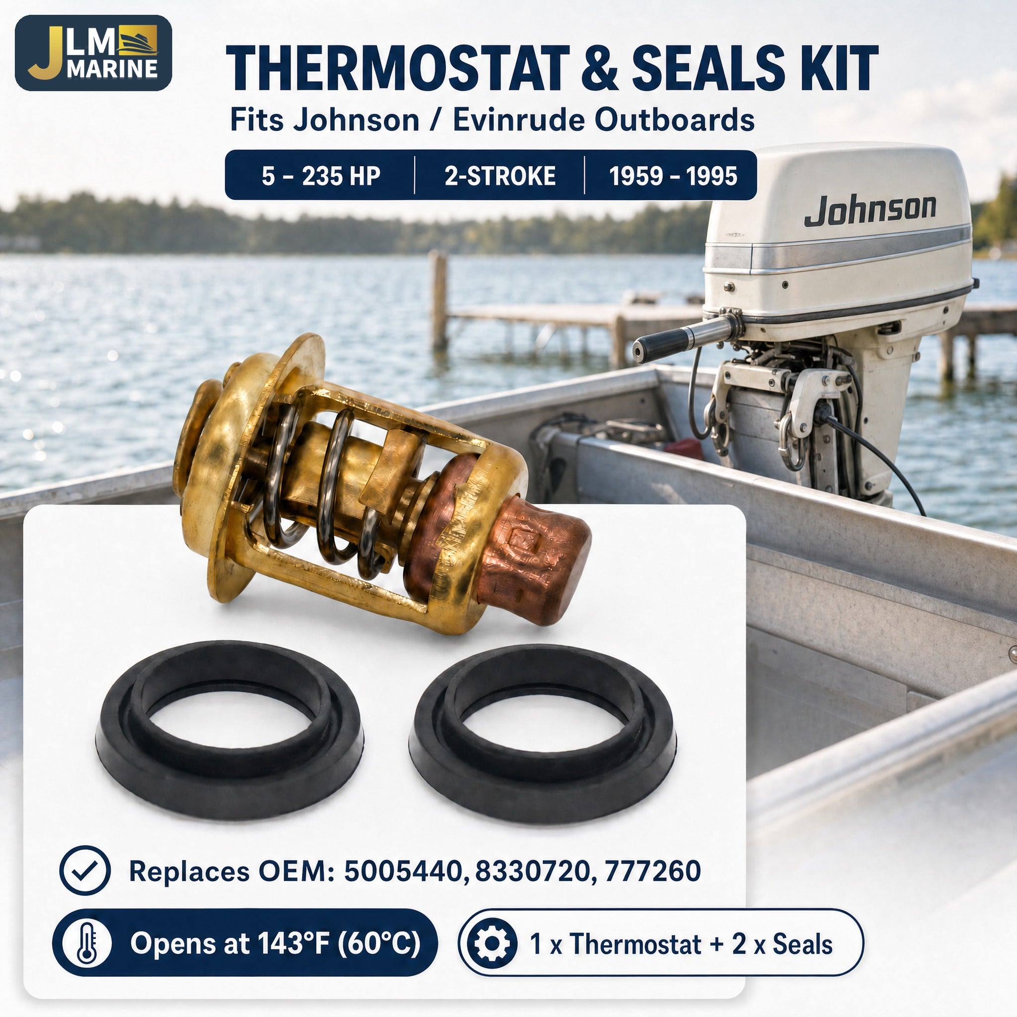 johnson-evinrude-thermostat-seals-kit-5-235-hp-replaces-5005440-8330720-777260