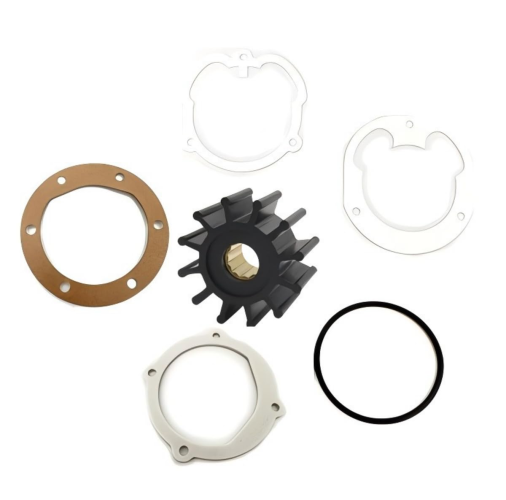 Water Pump Impeller Kit – Fits Volvo Penta 3.0, 4.3, 5.0, 5.7 V6/V8 Engines (Replaces 3862281, 21951346)