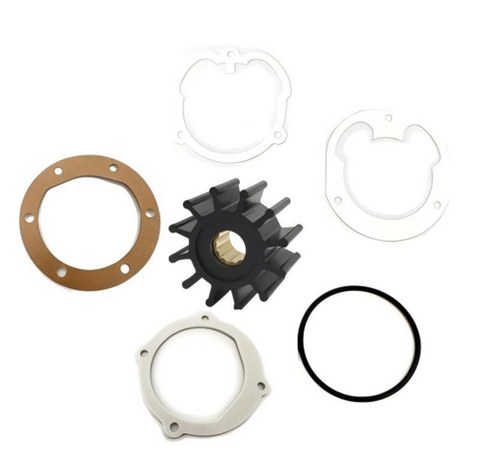 Water Pump Impeller Kit – Fits Volvo Penta 3.0, 4.3, 5.0, 5.7 V6/V8 Engines (Replaces 3862281, 21951346)