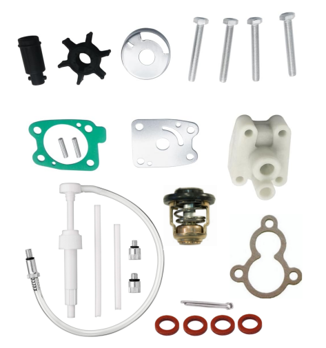 6BX-W006A-00 Maintenance Kit for Yamaha F4 F4LMHA F4SMHA F6 F6LMHA F6SMHA F4B F5A F6C | JLM Marine