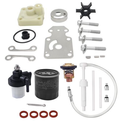 6AH-W006A-00 Water Pump Maintenance Kit for Yamaha F15 F15C F20 F20B | JLM Marine