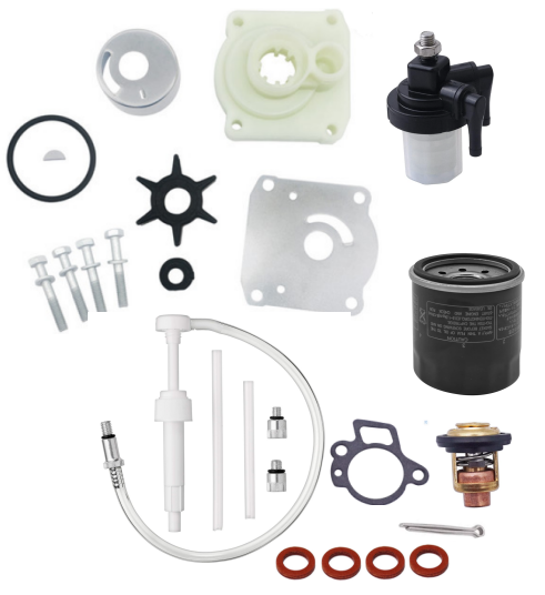 6G8-W006A-00 Maintenance Kit for Yamaha F20A F25A F25D | JLM Marine