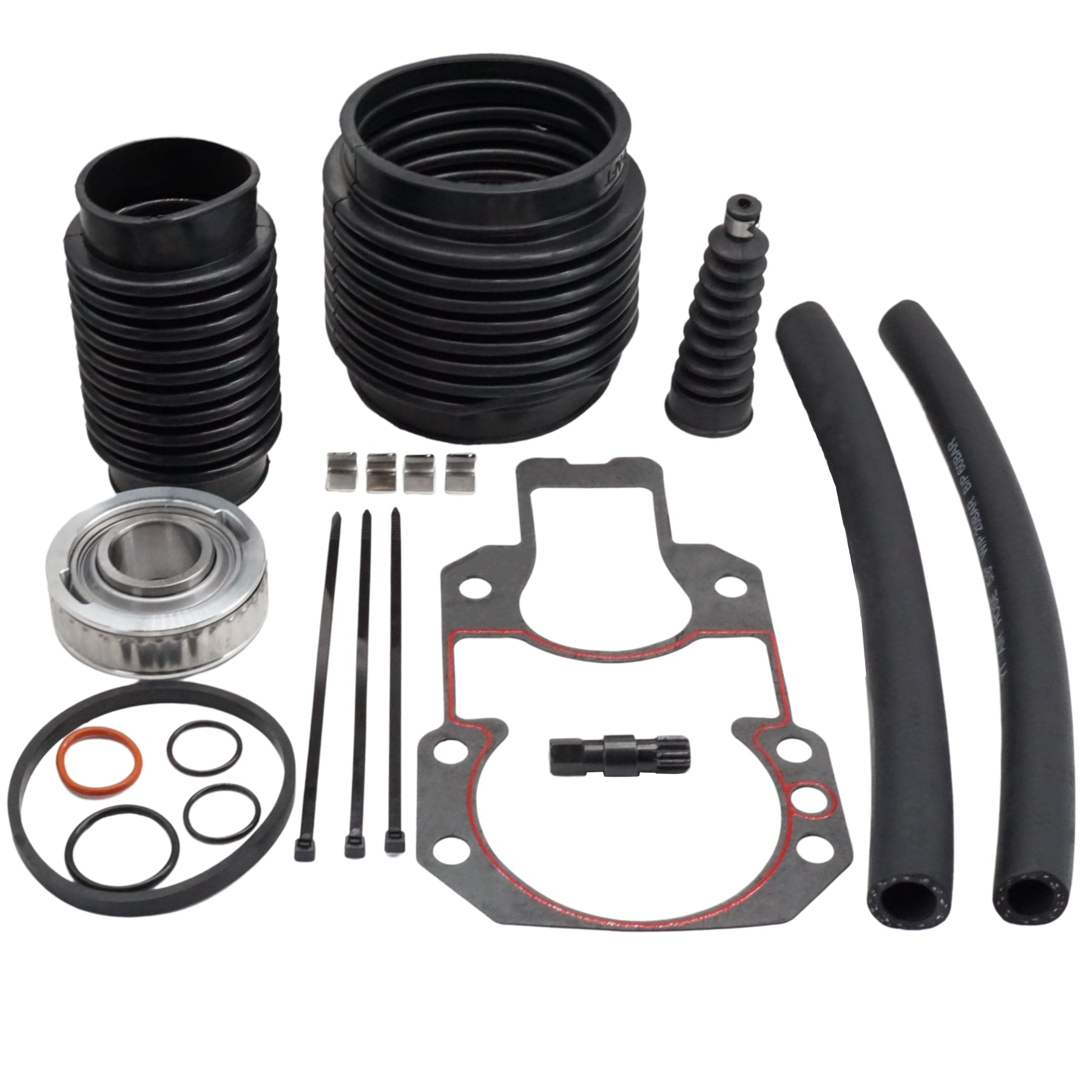 Transom Seal Bearing Bellows Kit with Hinge Pin Tool for MerCruiser Alpha 1 Gen 1 and R MR Alpha one SS Sterndrive           30-803097T1 JLM Marine