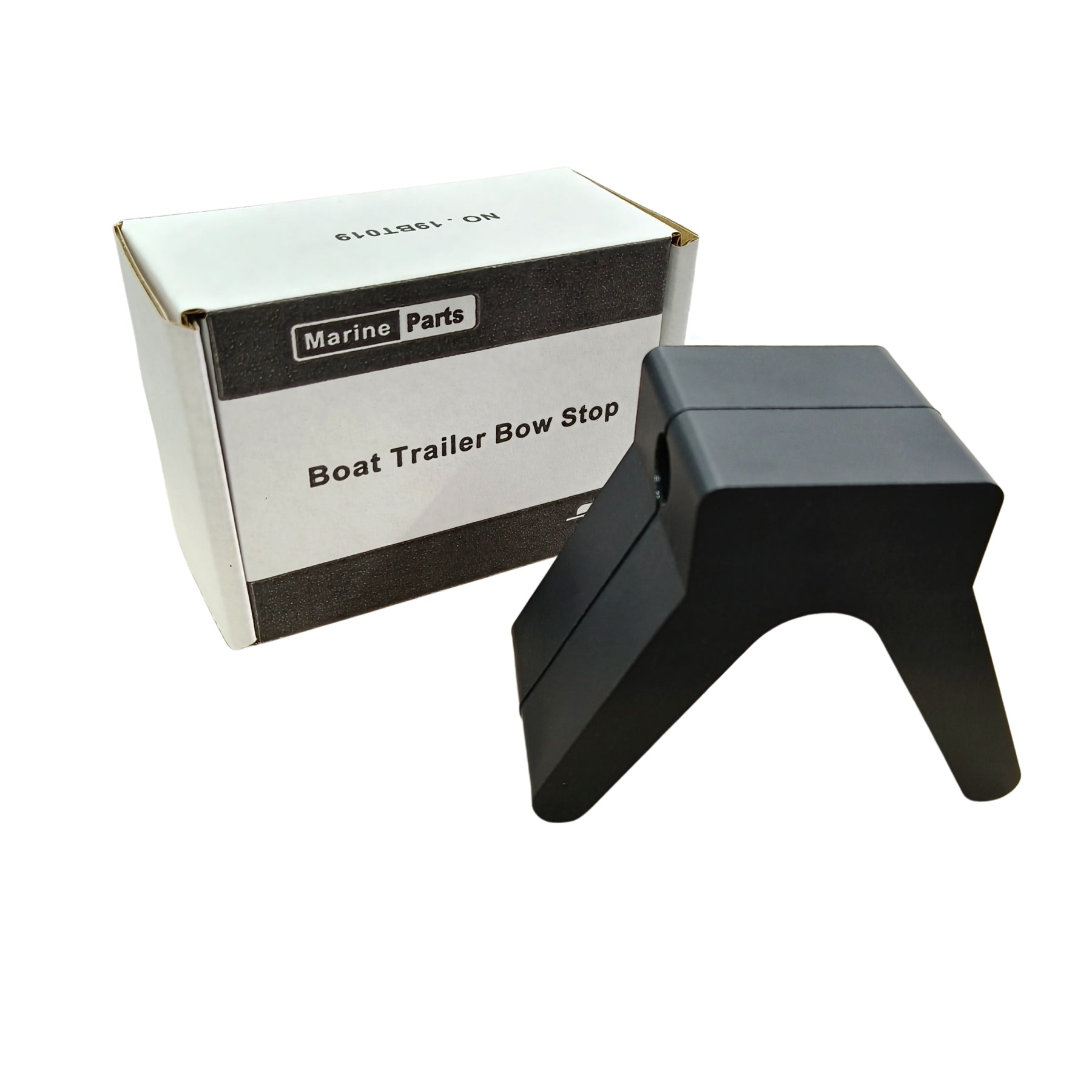 2" V-Style Boat Trailer Bow Stop Polyurethane by 1/2" Mounting Hole