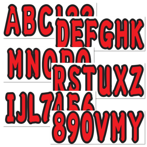 Marine Registration Decals Kit – Fits All Boats & Personal Watercraft (Replaces OEM Registration Numbers)