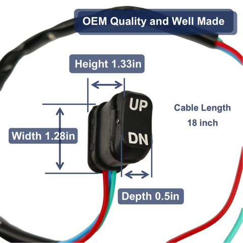 Trim & Tilt Switch for Mercury Mariner Outboard Motors 18286A43