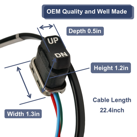 Trim Tilt Switch for Yamaha 2 & 4 Stroke Outboard Motors 703-82563-02-00