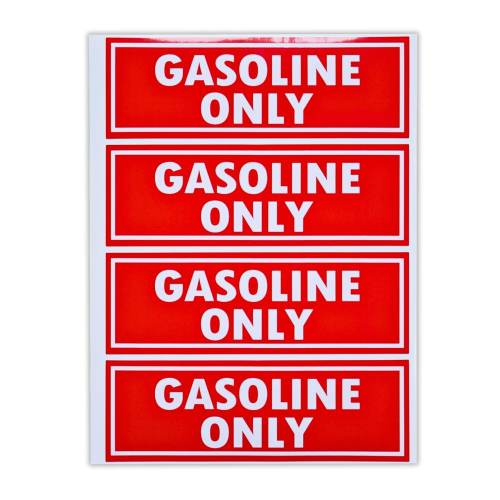 Fuel Tank Cap Sticker – Fits Universal Marine & Automotive Applications