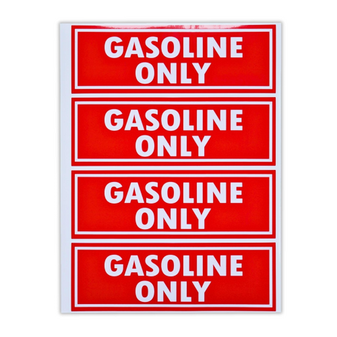 Fuel Tank Cap Sticker – Fits Universal Marine & Automotive Applications